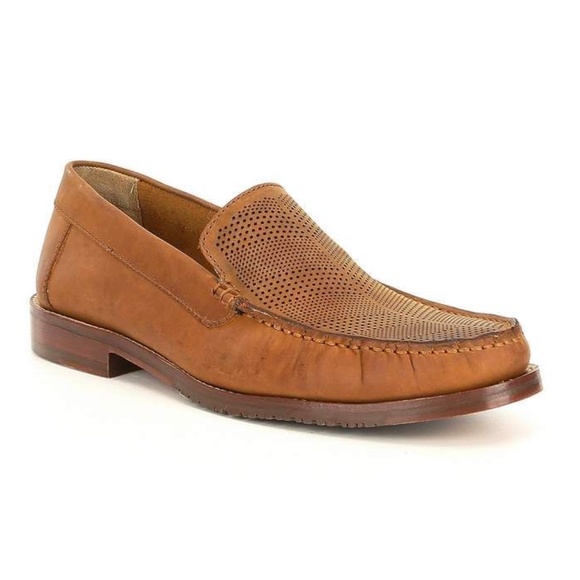 Tommy Bahama Other - Tommy Bahama Men's Tan Felton Nubuck Leather Loafer Shoes